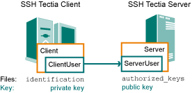 User public-key authentication