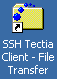 The SSH Tectia Client - File Transfer icon