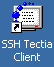The SSH Tectia Client icon