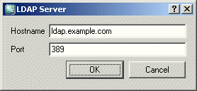 Adding an LDAP server