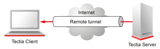 Remote tunnel
