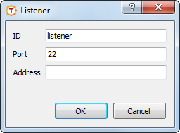 Editing a listener