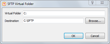 Defining a virtual folder